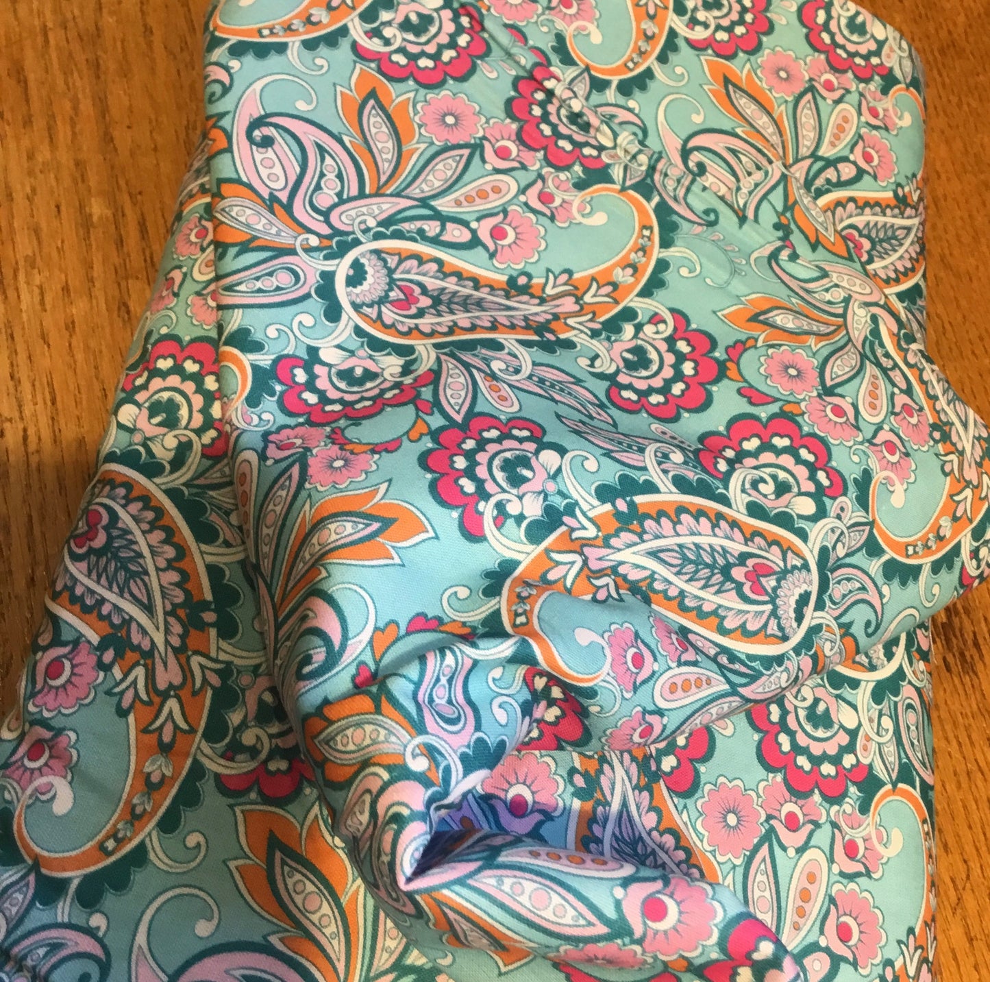 Soft, Paisley and Beautiful Cotton Poplin