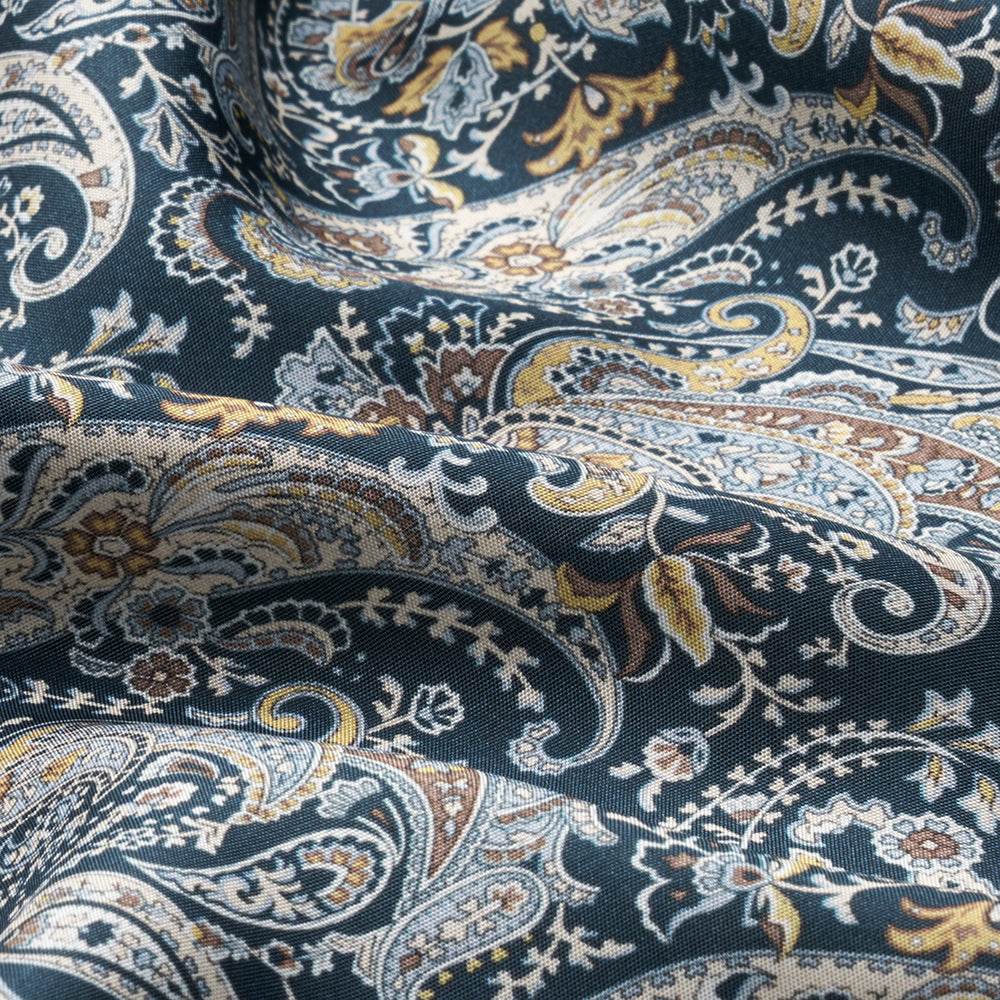 Viscose lining, Taffeta Print Paisley Multicolour