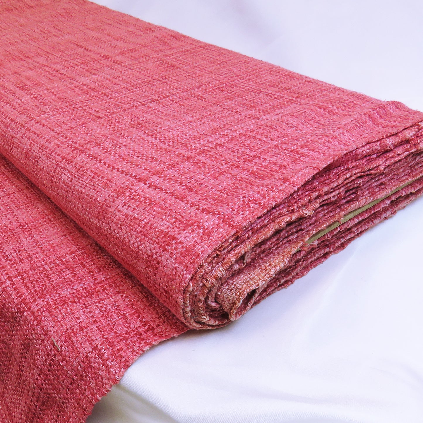 Vintage Raw Silk in Pink Colors