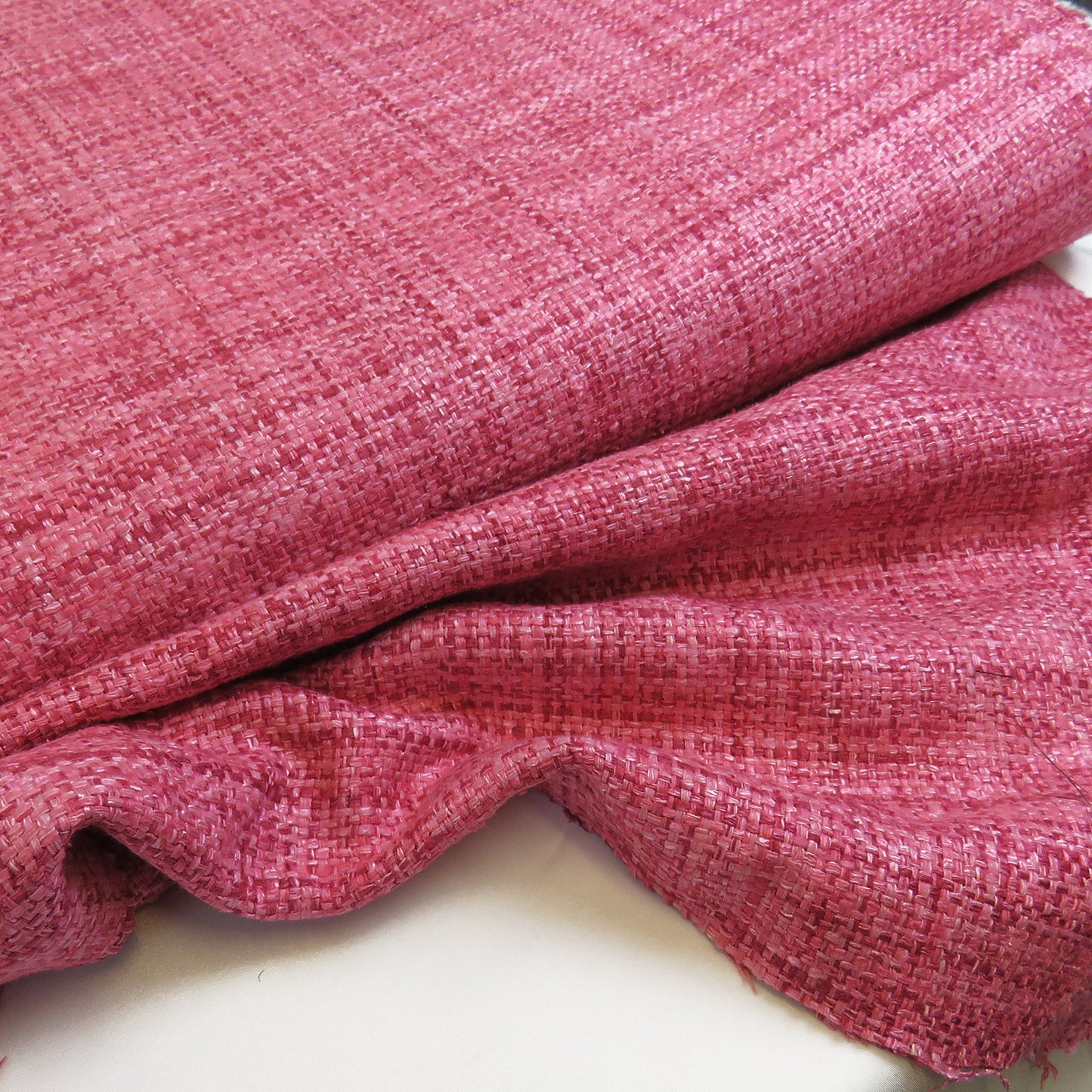 Vintage Raw Silk in Pink Colors