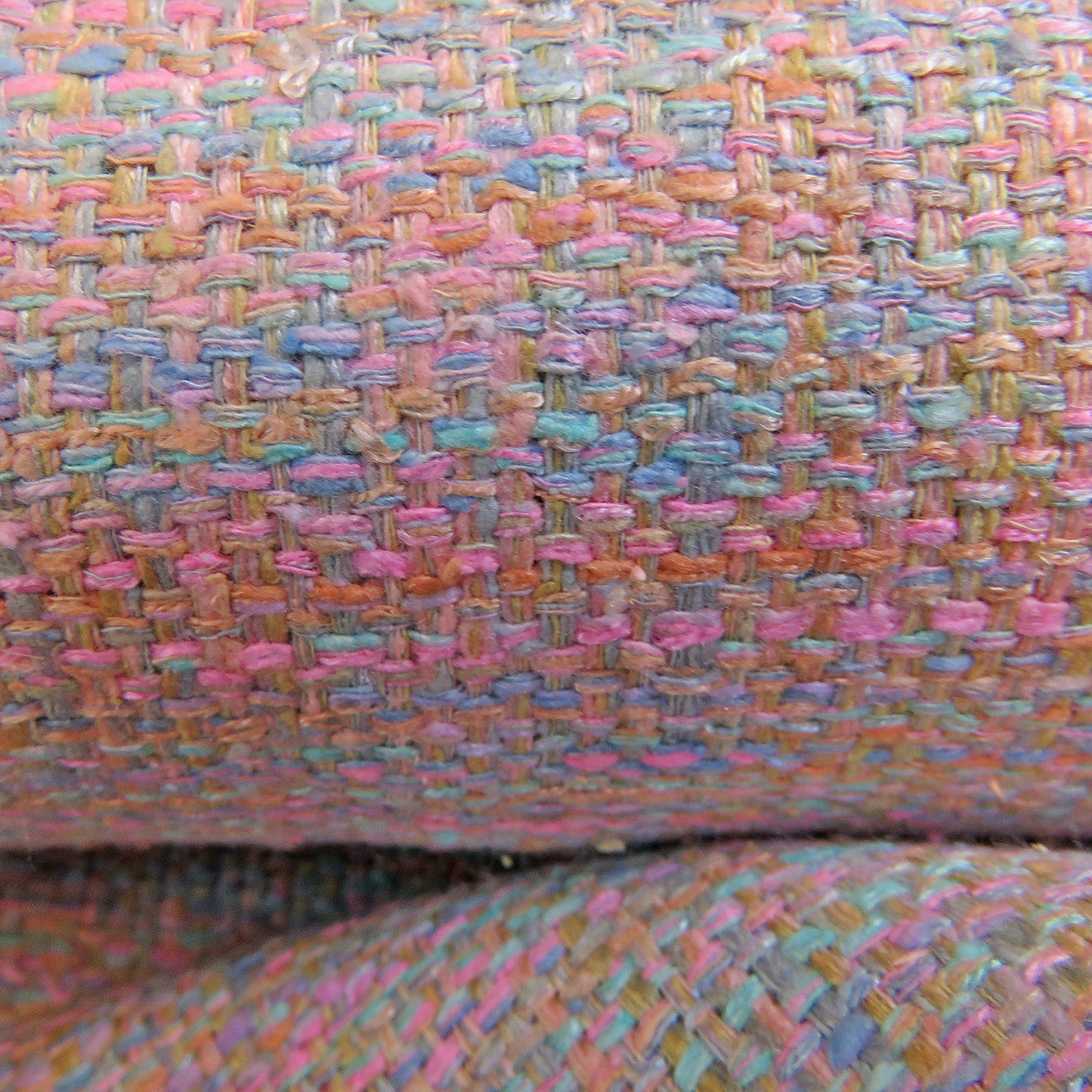 Vintage Raw Silk in Pink Colors