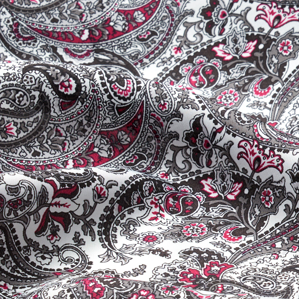 Viscose lining, Taffeta Print Paisley Multicolour