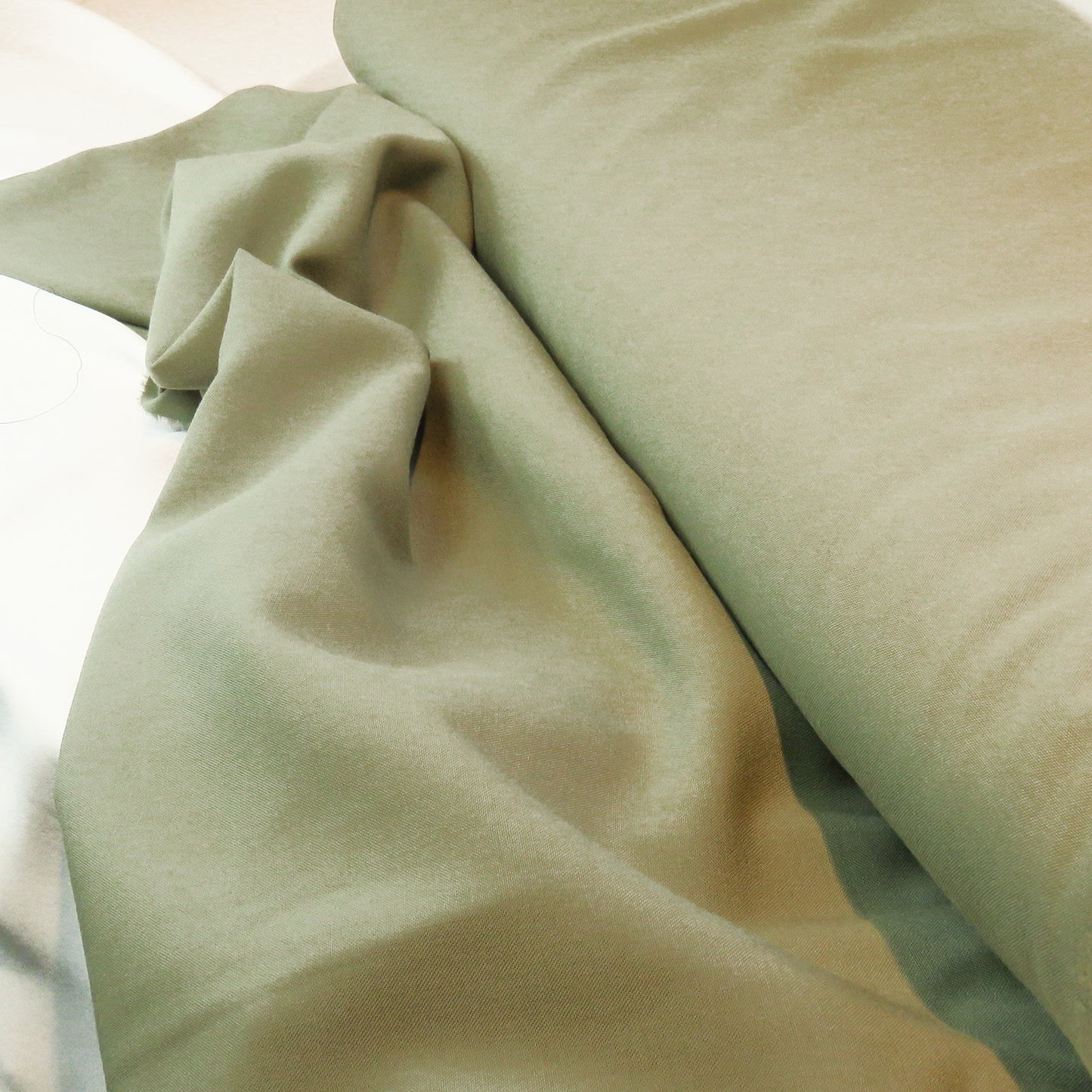 Light Trevira Summer Wool in Dusty Green