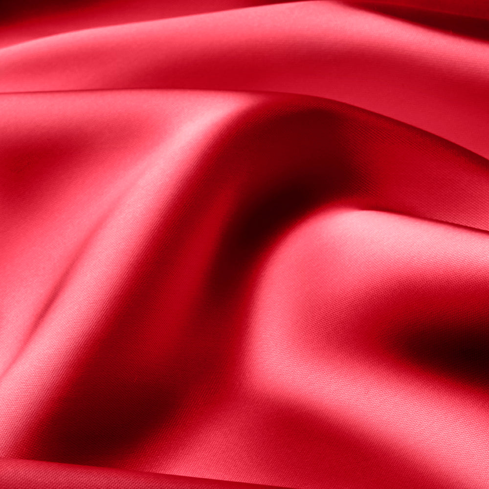 Viscose Satin Duchesse Royal Ensfarvet